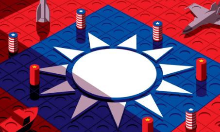 Map representation of Taiwan region